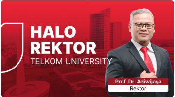 Halo Rektor Telkom University